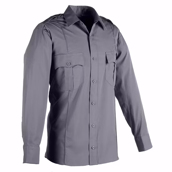 Offizielle Uniformhemden für Herren mit langen Ärmeln